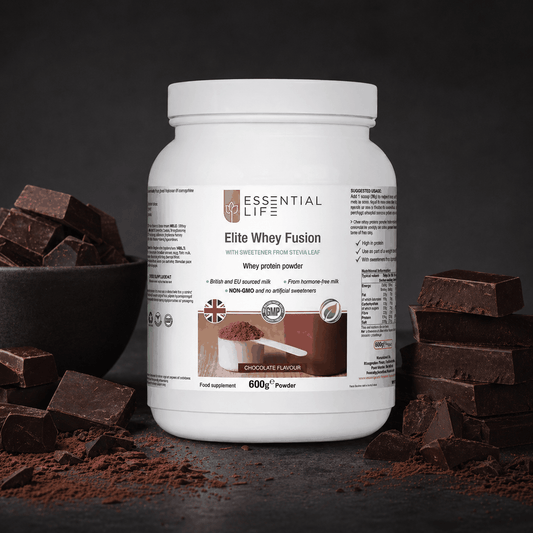 Chocolate Whey Protein Powder | Choco Whey Fusion Boost | Essential Life