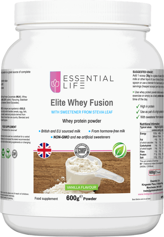 Vanilla Whey Protein Shake | Vanilla Power Protein Shake | Essential Life