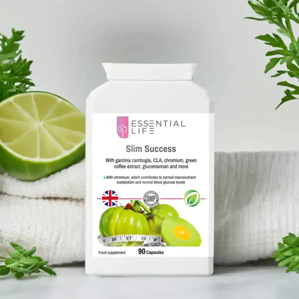 Slim Success supplement bottle.