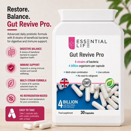 Multi-Strain Probiotic Supplement | Total Tummy Harmony | Essential Life