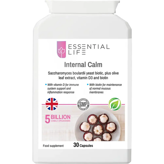 Calm & Strong Yeast Capsules - Essential Life 