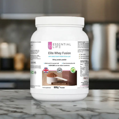 Chocolate Elite Whey Fusion Protein Powder for Essential Life - Meal Shakes