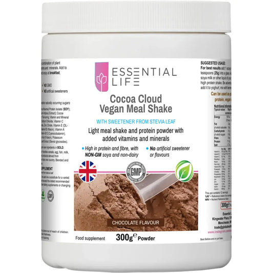 Cocoa Cloud Vegan Meal Shake with Protein and Fiber - Meal Shakes