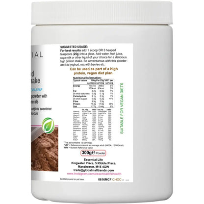 Cocoa Cloud Vegan Meal Shake Powder in Chocolate Flavor - Meal Shakes