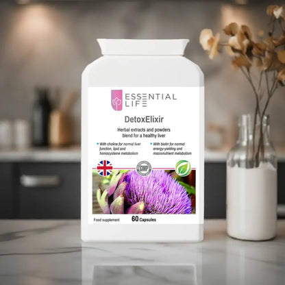 DetoxElixir for Liver Function and Healthy Lipid Metabolism Support - Vitamins & Supplements