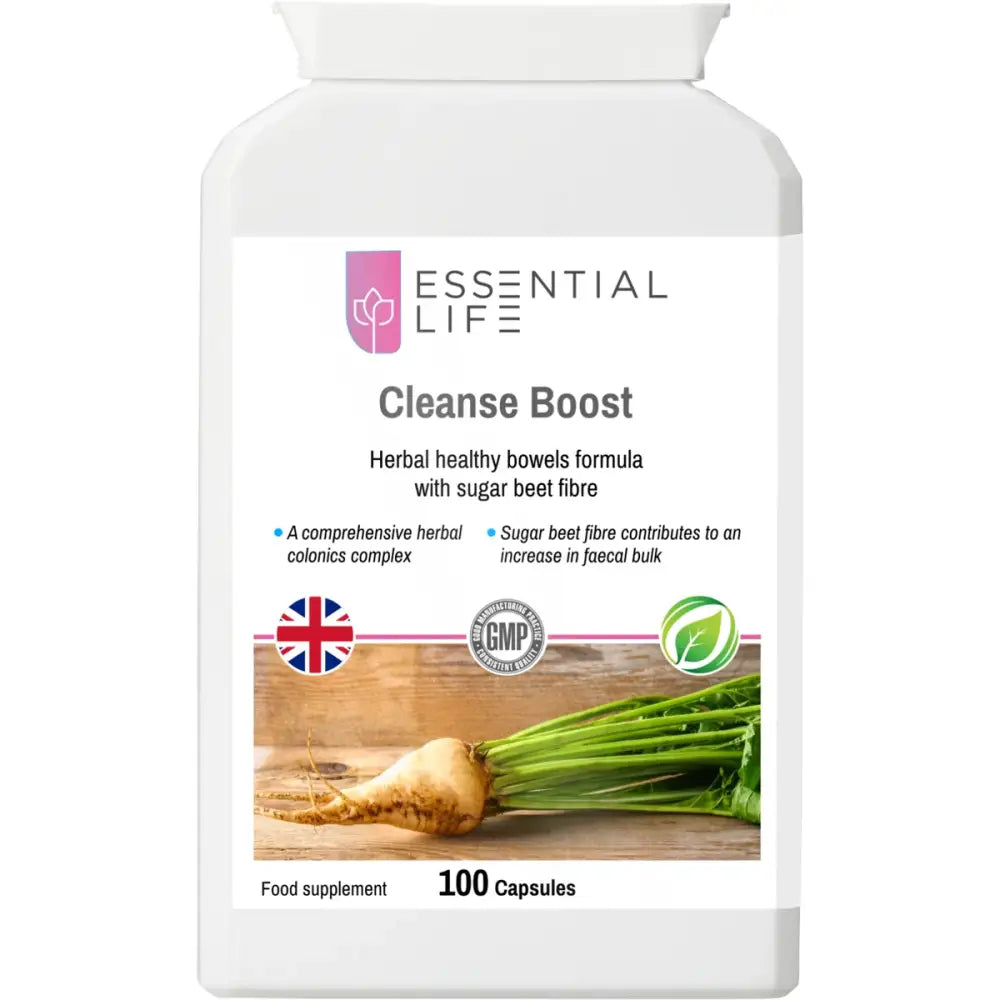 Essential Life Cleanse Boost - Detox & Cleanse Supplements - Colon Cleanse Supplements - Vitamins & Supplements