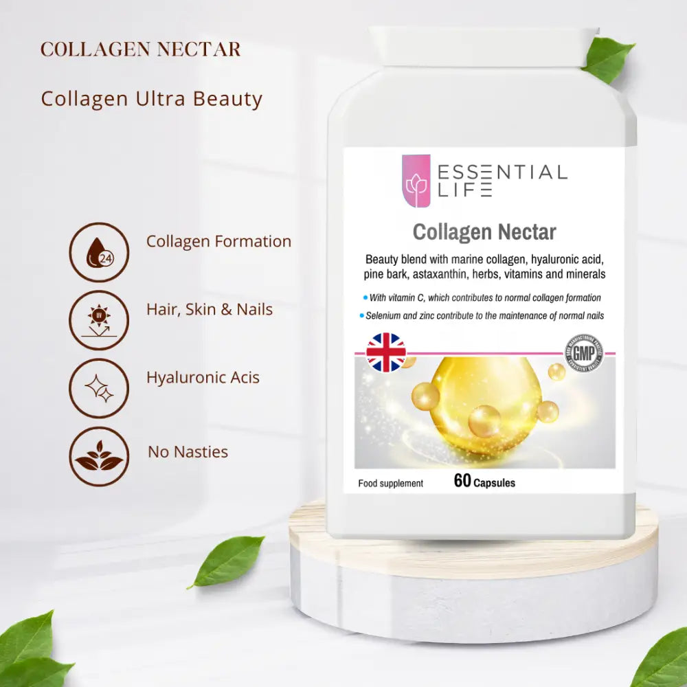 Essential Life Collagen Nectar with Marine Collagen for Beauty Support - Vitamins & Supplements