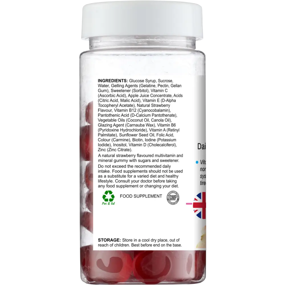 Essential Life Daily Vita Gummies for Energy and Psychological Health - Gummies