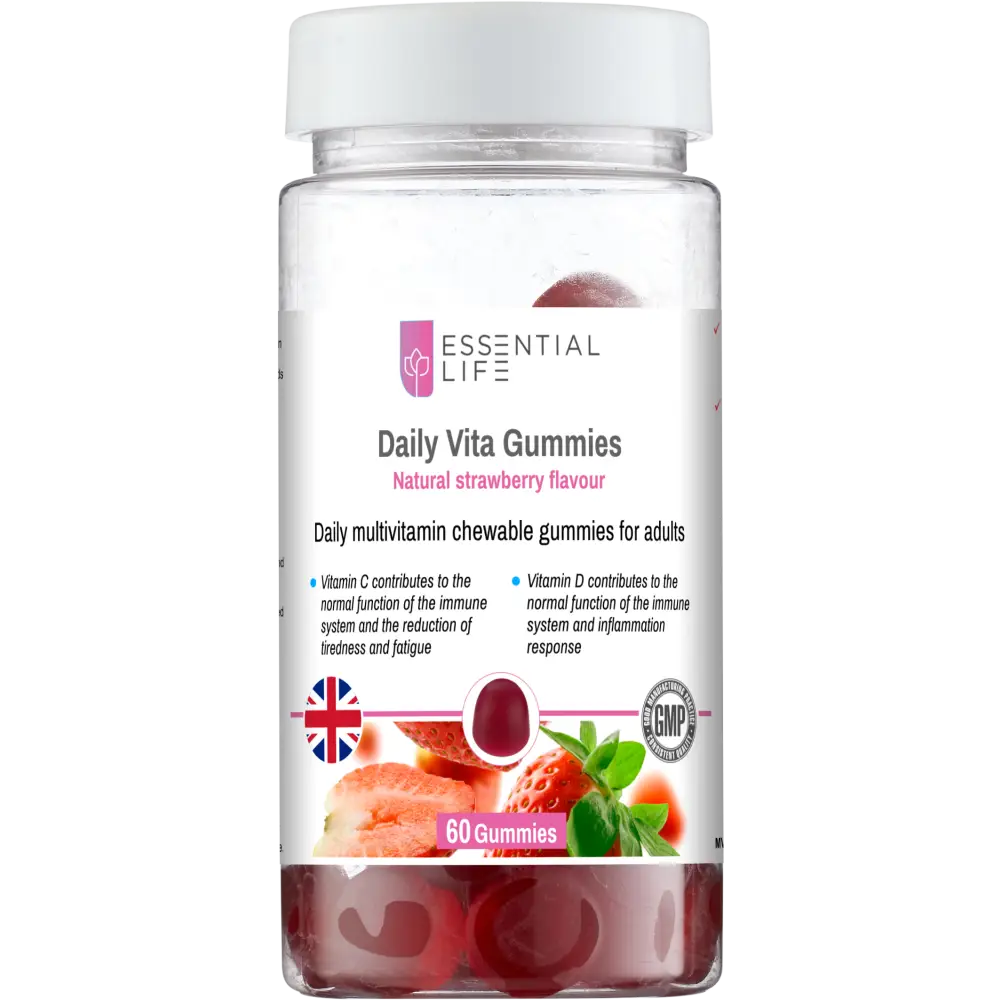 Essential Life Daily Vita Gummies for Energy and Psychological Health - Gummies