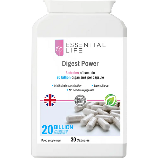 Essential Life Digest Power Probiotic with 20 Billion Viable Organisms - Vitamins & Supplements