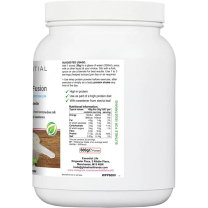 Essential Life Elite Whey Fusion Vanilla Protein Powder Shake - Meal Shakes