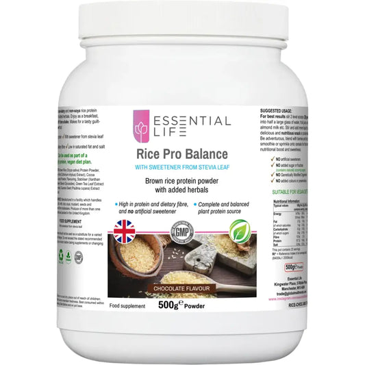 Essential Life Rice Pro Balance - Plant Protein - Meal Shakes