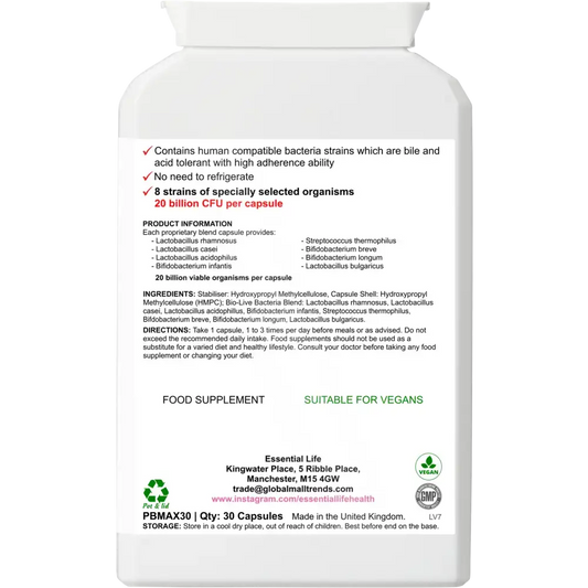 Gut Health Boost Probiotics.