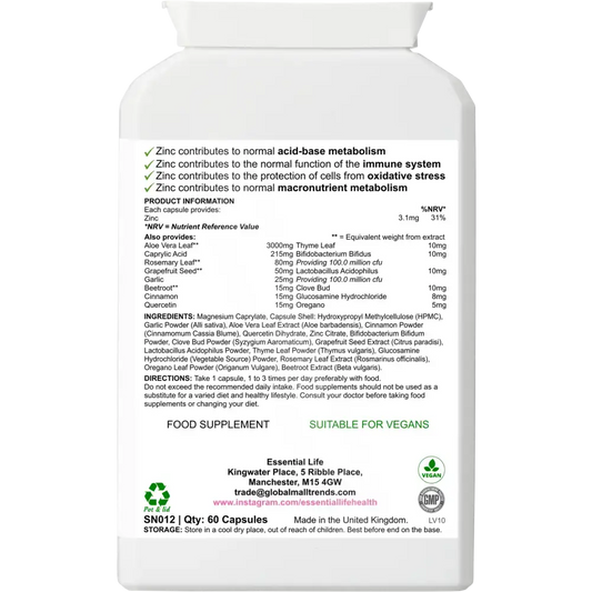 Gut Health Hero Complex.