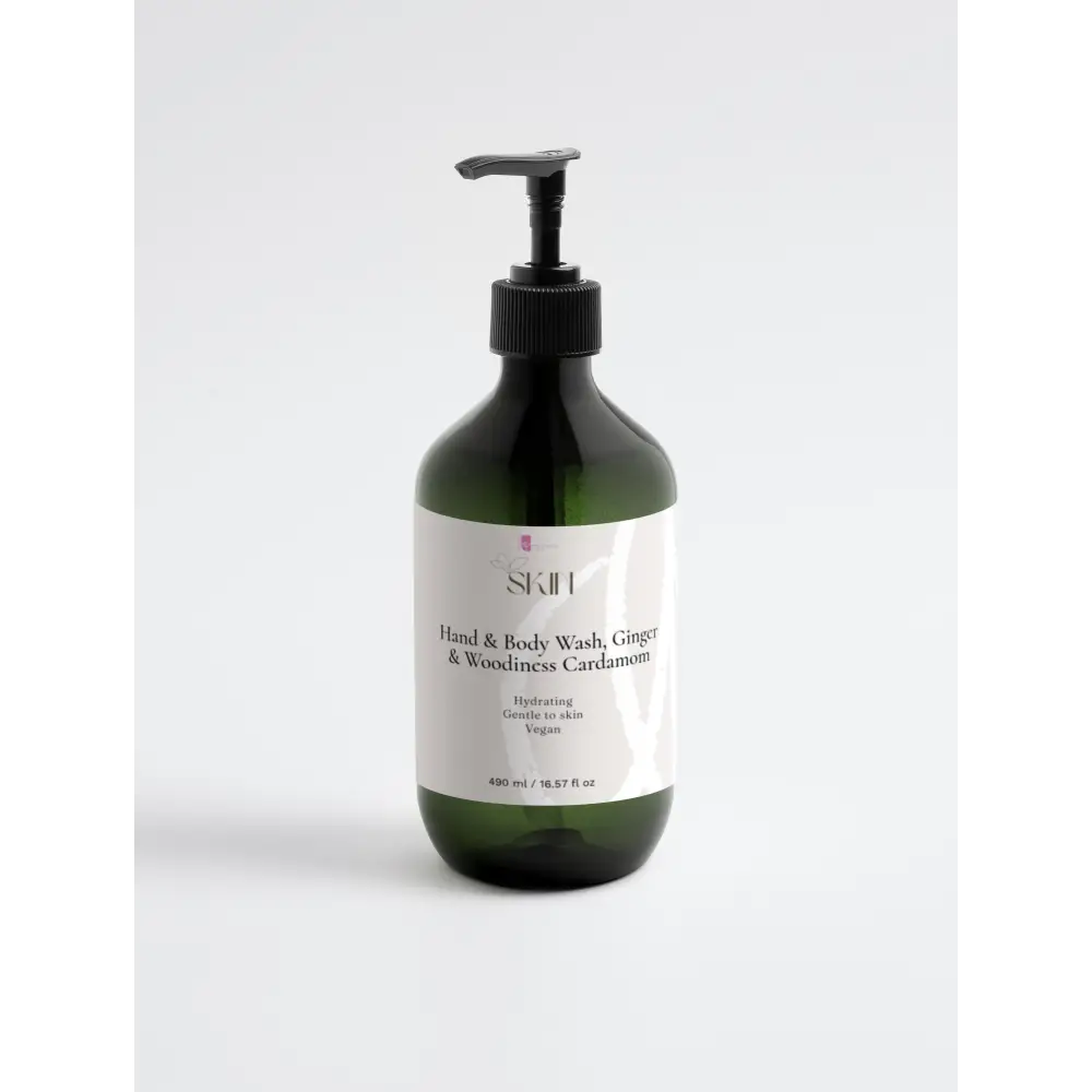 Hand & Body Wash Ginger & Woodiness Cardamom