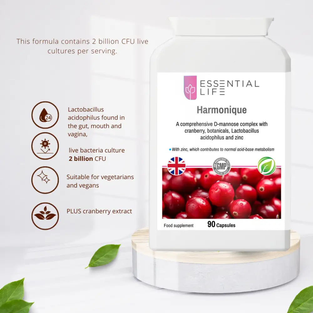 Harmonquie Enriched with Cranberry Urinary Tract Health - Vitamins & Supplements