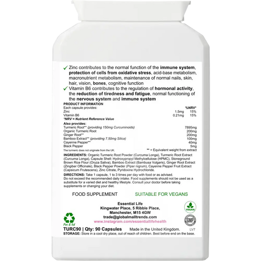 Turmeric Health Boost Capsules.