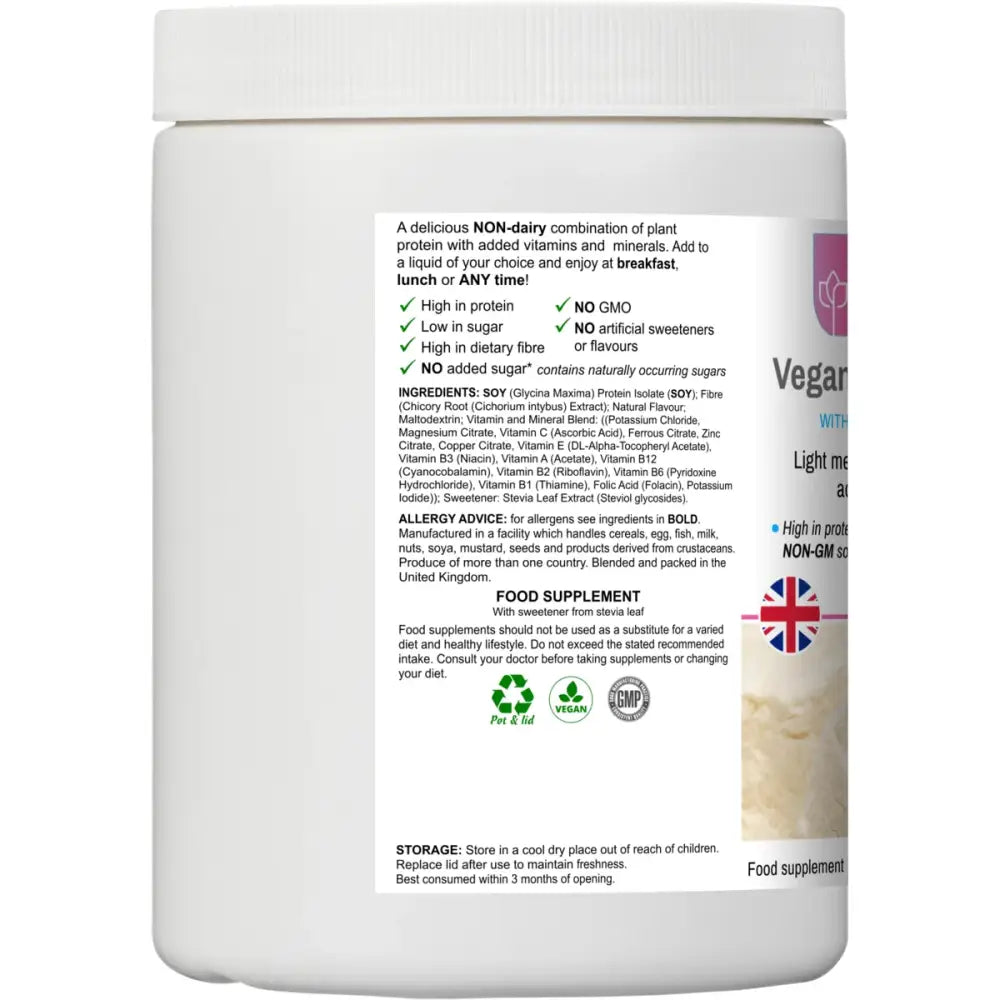 Vegan Vanilla Burst meal shake - Meal Shakes